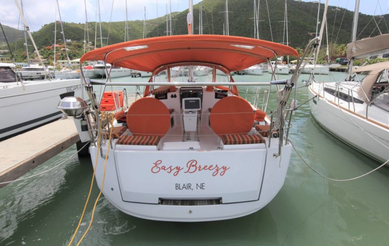 EASY BREEZY Sun Odyssey 419 Bareboat Yacht BVI Yacht Charters