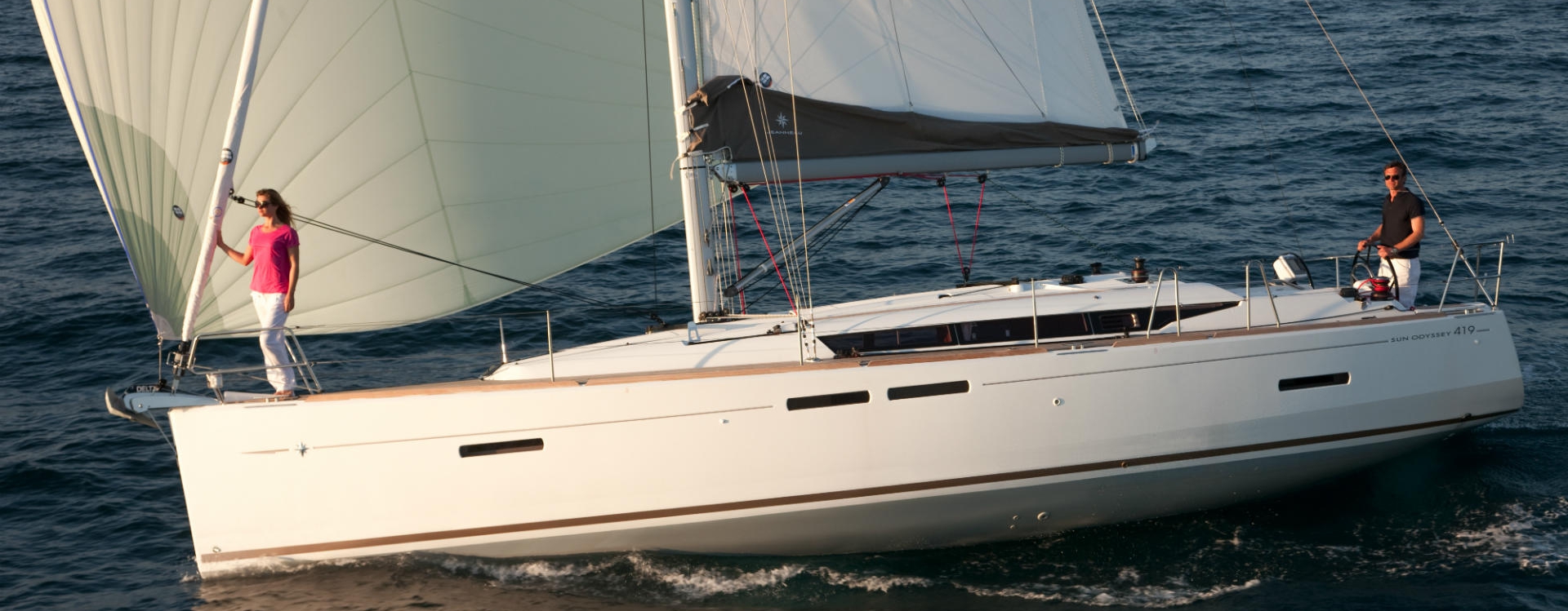 EASY BREEZY Sun Odyssey 419 Bareboat Yacht BVI Yacht Charters